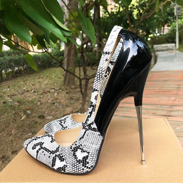16cm Extreme High Heels Sexy Woman Pointy Toe Stiletto Pumps