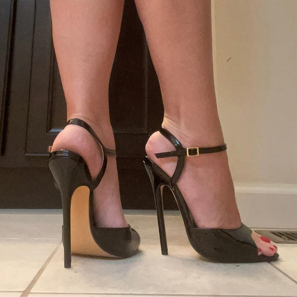 Summer Ultra High Heel Women Peep Toe Stiletto Sandals