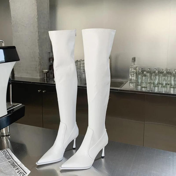 Sexy Super High Heels Over The Knee Boots Women