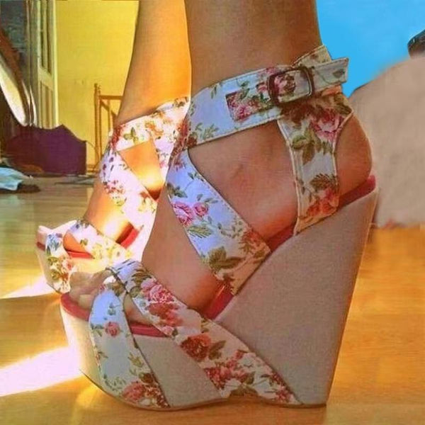 Summer Fashion Wedge Platform Sandals Woman