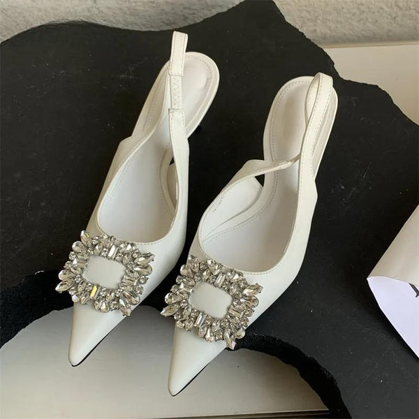 Fashion Design Spring CRYSTAL Women Pumps Shoes