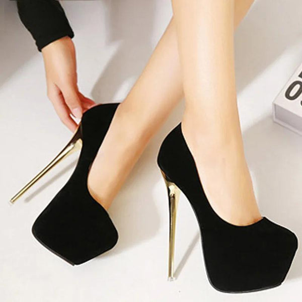 Sexy Pumps Wedding Women Fetish Shoes Concise Woman Pumps