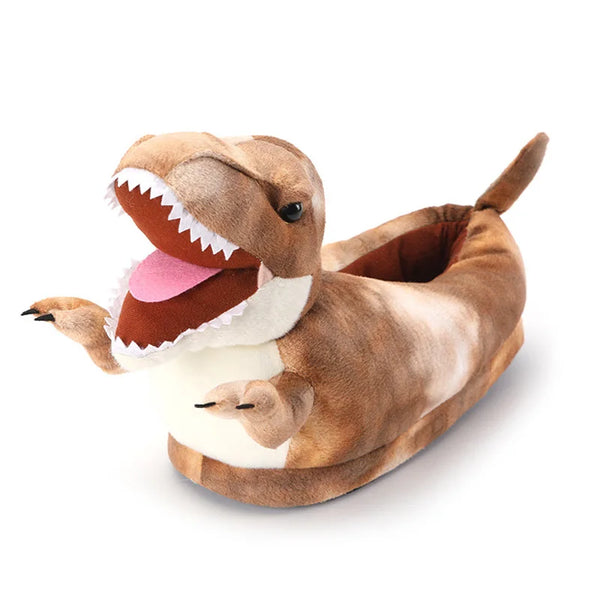 Parent-child Dinosaur Animal Shoes Creative Funny Slip On Home Slides