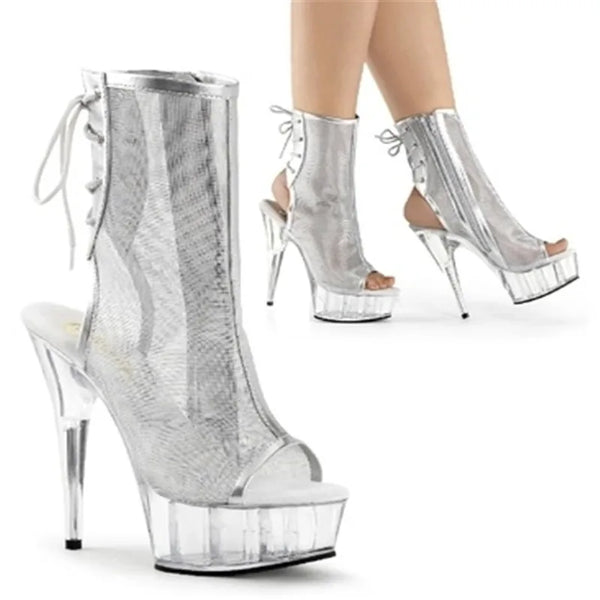 Summer 15 Cm Modern Boots Fashion Stage Shoes