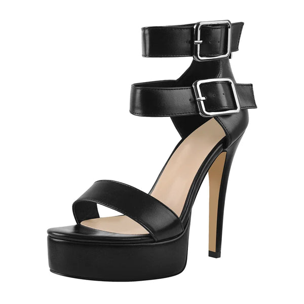 Platform Sandals Concise Summer Thin High Heel