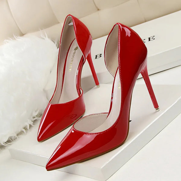 Fashion Wedding Shoes Simple Thin Heels High Heels