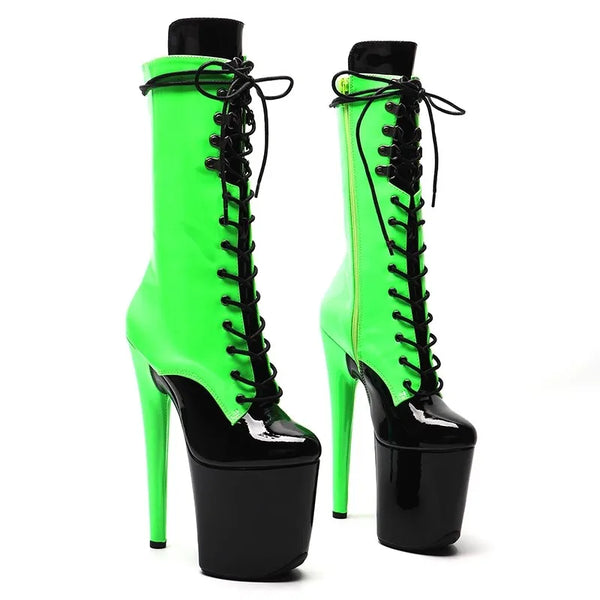 20CM/8Inches Fashion  Platform Party High Heels Modern Boots