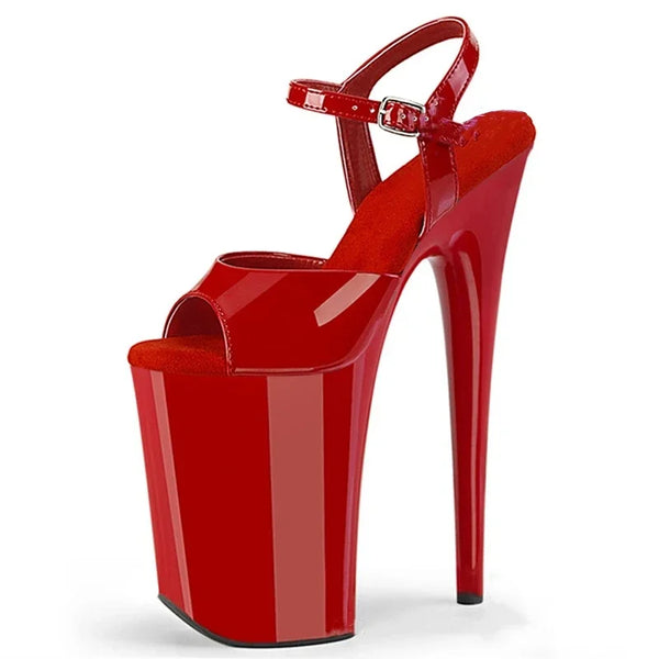 Gladiator Pumps Women Wedding Shoes Sexy 23cm Ultra High Thin Heels