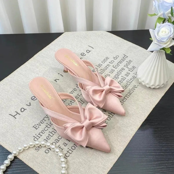 Fairy Style Pink Cool Slippers for Women's Summer