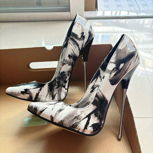 16cm Thin High Heels Stilettos Mixed Colors Sexy Pumps