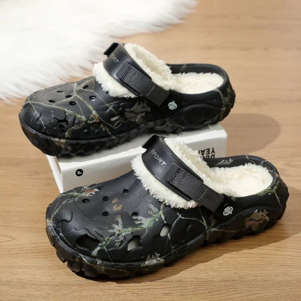 New Men Winter Slippers Indoor Comfortable Warm Slippers