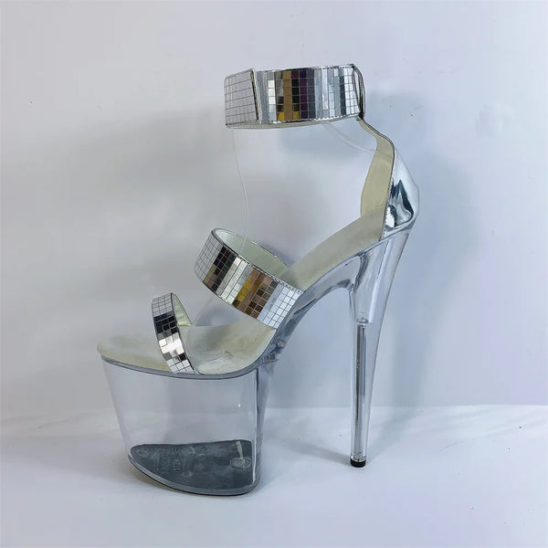 20CM/8Inch PU upper Platform Sandals party High Heels stripper