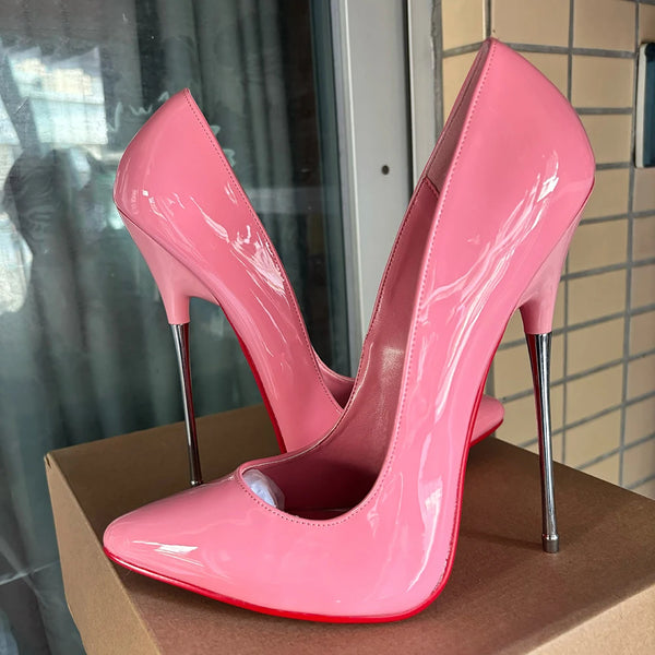 16cm Metal High Heels Stilettos Sexy Women Pumps