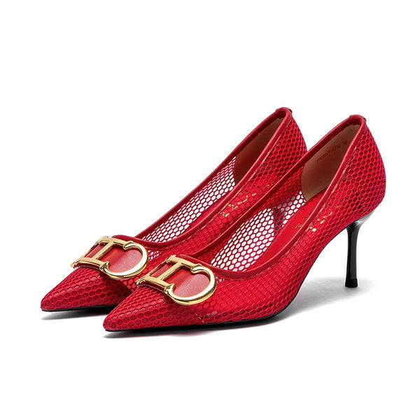 Heels Sandals  Spring New Pointed Toe High Heels