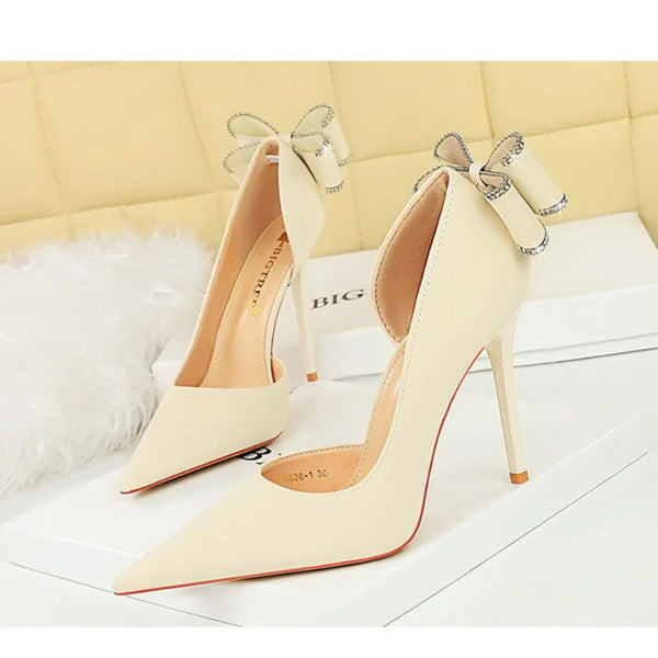 Women's Fashion Banquet High Heel Shoes Thin Heel High Heel