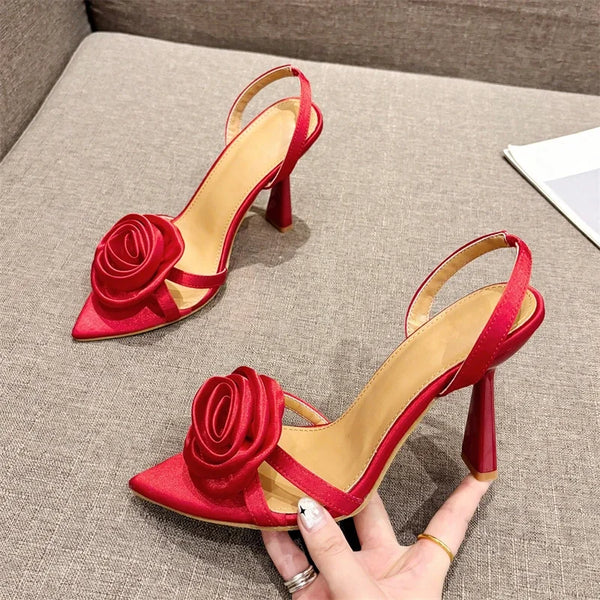 Street Style Summer Flower Women Sandals