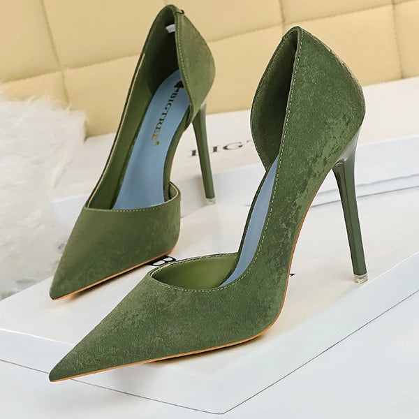 New Designer Woman Pumps Pointed Toe Sexy High Heels Party Shoes