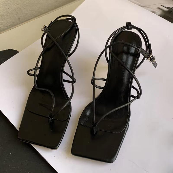 Fashion Peep Toe Women Sandals Thin Low Heel