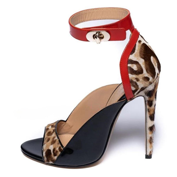 Sandals Women Outfit Casual Multi Colors Banquet Dress Shoes Trends Female Peep Toe Summer Sandals