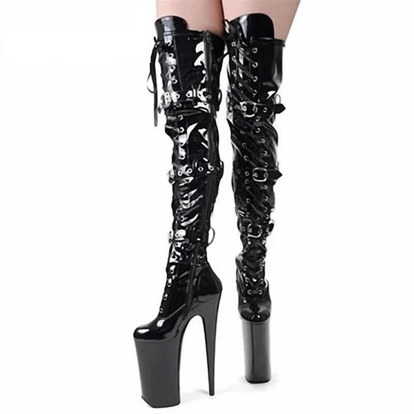Sexy model 23cm heels available in custom colors club pole dancing boots