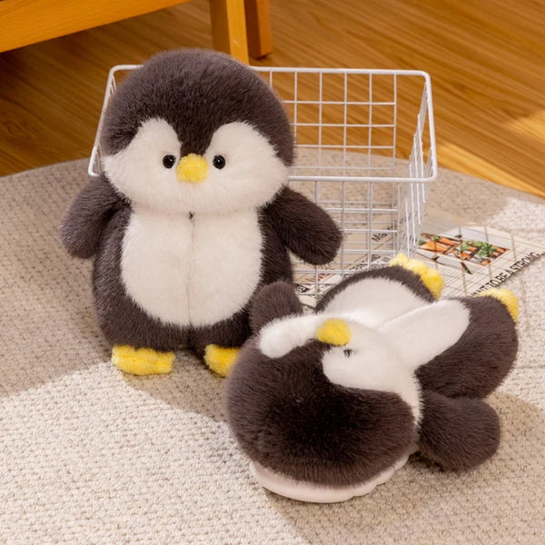 Pantuflas de pingüino con forma de vaca