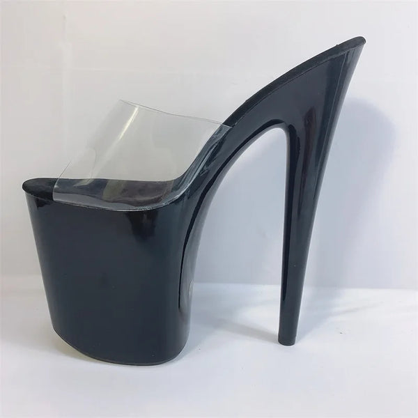 New 20CM/8 inches PVC Upper Fashion Sexy Exotic High Heel