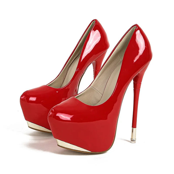 Spring Sexy Wedding Party Ultra High Heels Women Pumps Elegant Platform Sandals