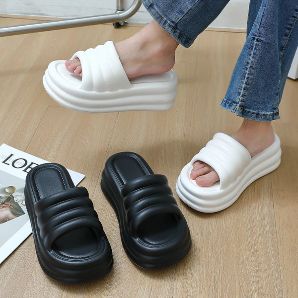 Summer Comfort Soft Sole Beach Shoes Slides Woman